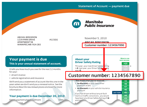 Renewal Notice or Statement of Account